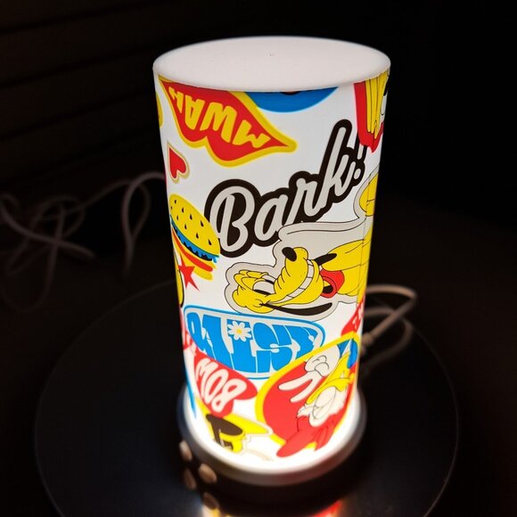 Lot of 2 Disney Tabletop Lamp Mickey & Friends Color Changing LED New Sealed 5" - Picture 4 of 13